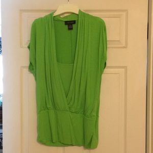 Lime green top by cable and gauge